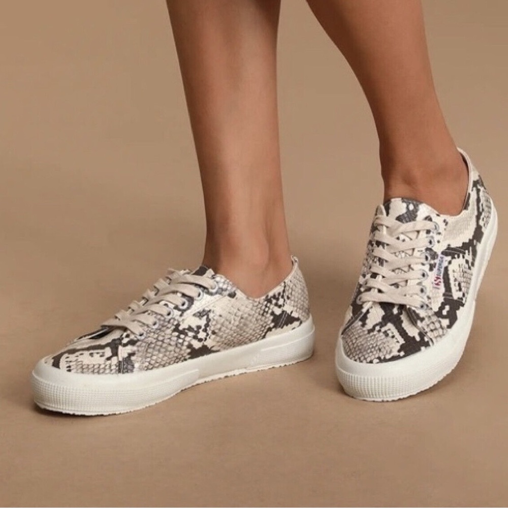 Superga 2730 Snakeskin Shoe | 8